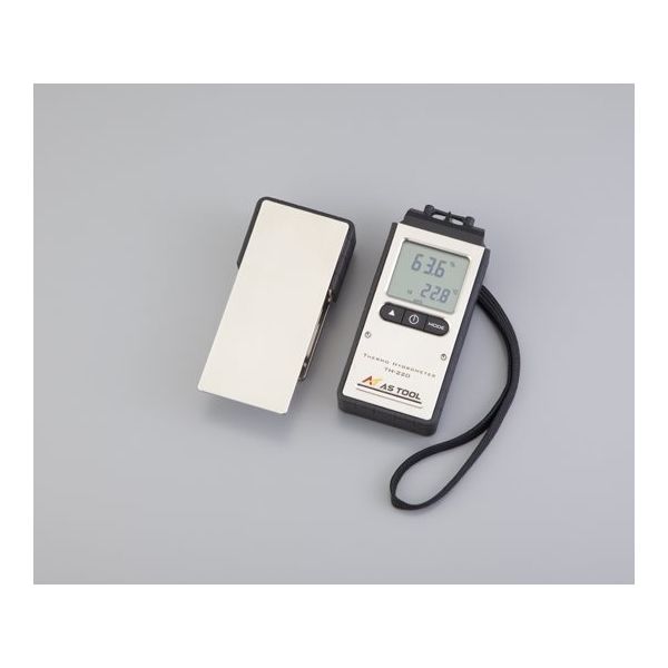 アズワン エクスポケット温湿度計 英語版校正証明書付 TH-220 1個 2-3364-01-56（直送品）