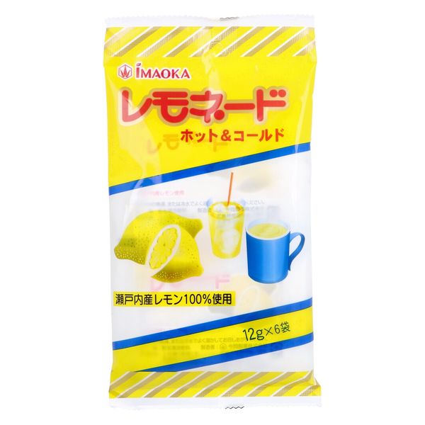 レモネード ホット＆コールド 12g×6袋入 4901267150117 1袋(12g×6袋入)×20セット 今岡製菓（直送品）