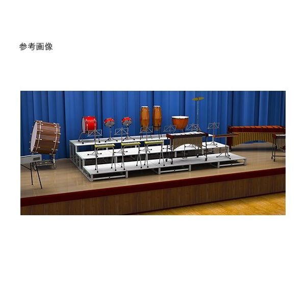 パックス工業 楽器演奏台ステージ Eセット S-ES369G 1セット 63-1219-85（直送品）