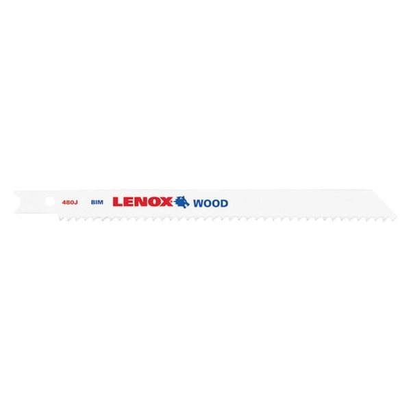 LENOX(レノックス) バイメタルジグソーブレード Uシャンク 木工用 BT480J 1枚（直送品）