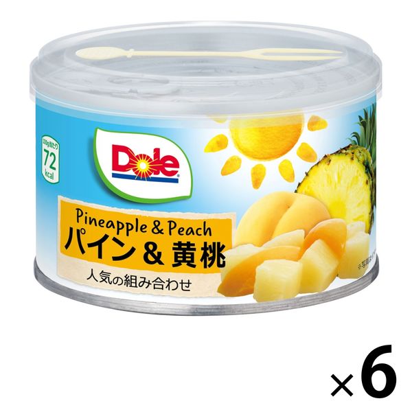 ドール　パイン＆黄桃227g　1セット（1缶×6）