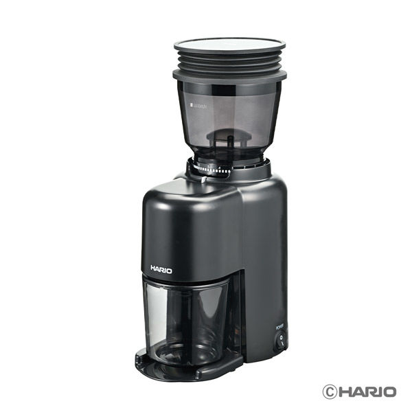HARIO V60 電動コーヒーグラインダーコンパクトN EVCN-8-B 1個（直送品）