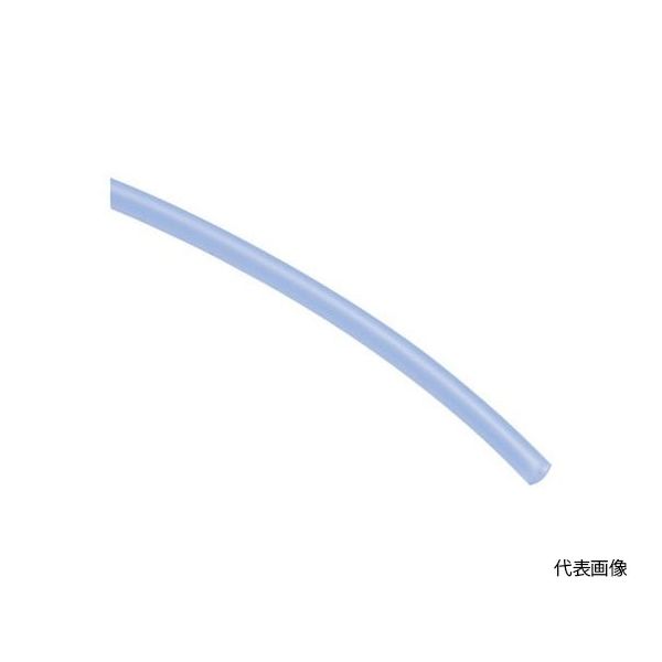日本ピスコ ソフトナイロンチューブ クリアブルー 12×9 100M NB1290-100-CB 1本 64-4805-68（直送品）