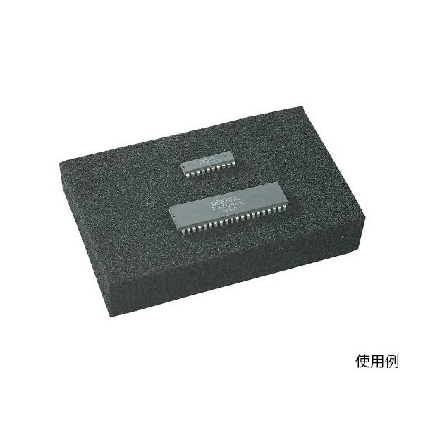 DESCO JAPAN 導電性ウレタンフォーム STATFREE 高密度 9.5mm×610mm×914mm 12350 1個 64-2945-86（直送品）