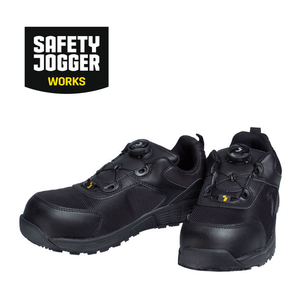 【セーフティーシューズ】Safety Jogger ALTO TLS 26cm ブラック JSAA規格A種 BLK 26.0