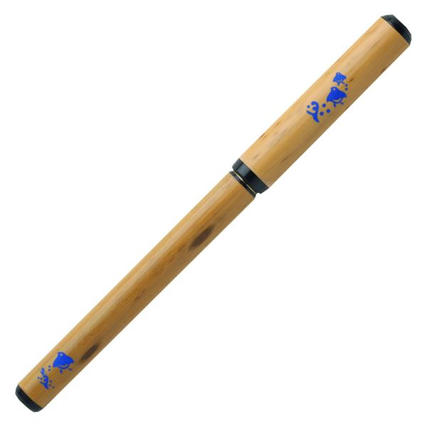 あかしや 天然竹筆ペン 千鳥 透明ケース入り AK2700MP-37 1個（直送品）