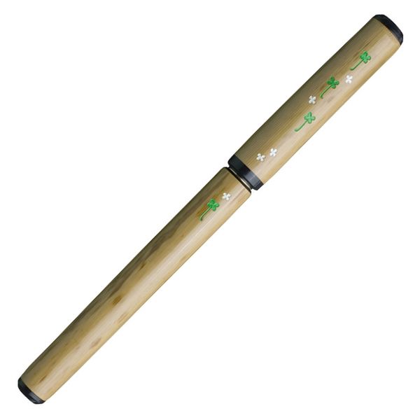 あかしや 天然竹筆ペン クローバー 透明ケース入り AK2700MP-50 1個（直送品）