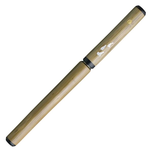 あかしや 天然竹筆ペン 月兎 透明ケース入り AK2700MP-55 1個（直送品）