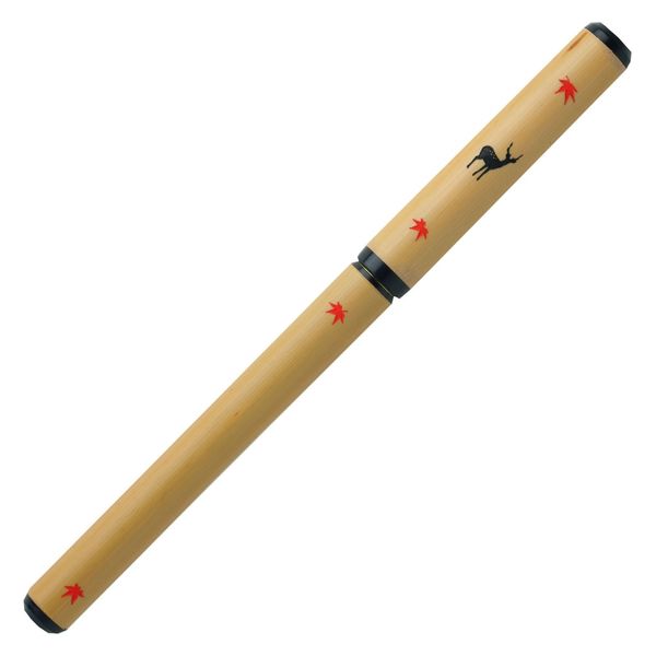 あかしや 天然竹筆ペン 秋鹿 透明ケース入り AK2700MP-56 1個（直送品）