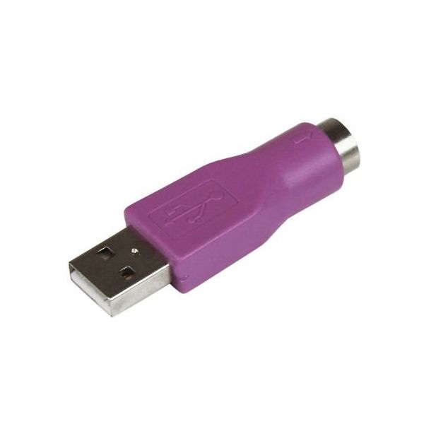 PS/2キーボード対応PS/2 ー USB変換アダプタ PS/2(メス) USB A(オス) GC46MFKEY 1個（直送品）