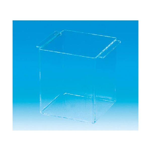東京硝子器械 TGK 石英ガラス板角容器 200×200×200 284-15-16-05 1個 190-5422（直送品）