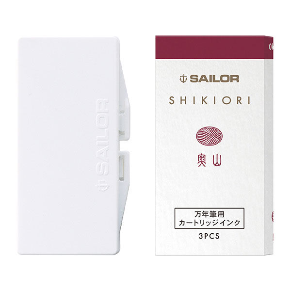 セーラー万年筆 万年筆用カートリッジインク SHIKIORI（四季織） 奥山（おくやま）3本入 130351208