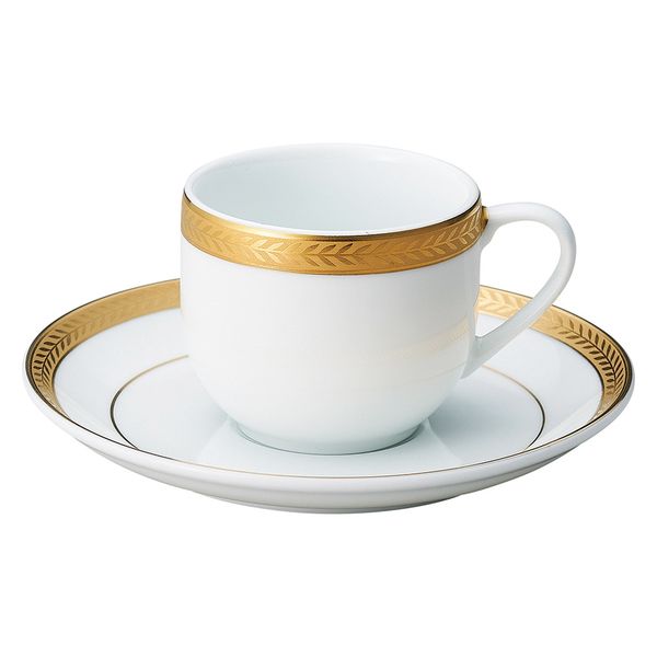みやび街道　碗皿 ビクトリーゴールド　コーヒー碗皿  [ 1個入 ]　mkd-71622213　[ 1個入 ]（直送品）