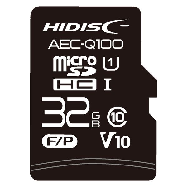 磁気研究所 AEC-Q100対応 車載用途 microSDHCカード 32GB HDAMMSD032GTL 1個（直送品）