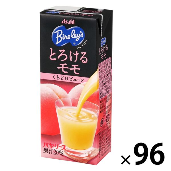 アサヒ飲料 バヤリース とろけるモモ 紙パック 250ml 1セット（96本）