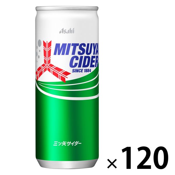 アサヒ飲料 三ツ矢サイダー缶 250ml 1セット（120缶）