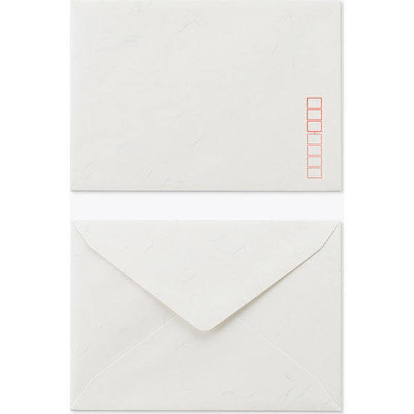 山櫻 特殊紙封筒 洋2 大礼紙 枠入 00402012 1箱(100枚)（直送品）