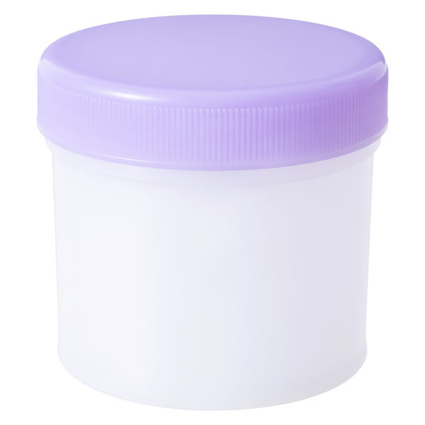 軟膏容器 軟膏壺（つぼ ツボ） 丸底増量タイプ120mL（100ｇ処方時使用サイズ） パープル（紫） 3袋（20個入×3 60個） オリジナル