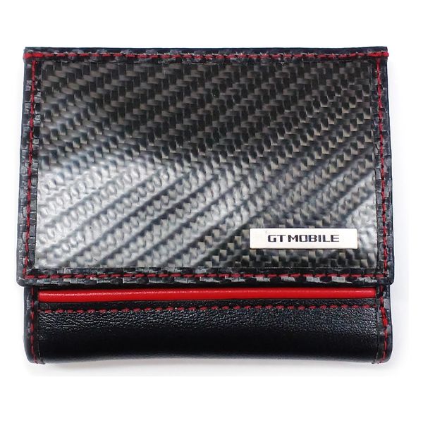 エアージェイ GT-MOBILE リアルカーボンミニ財布(二つ折り) GTR-GTW7 1個（直送品）
