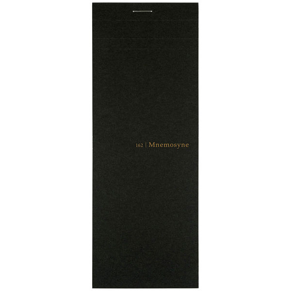 マルマン メモパッド ニーモシネ 長型 5mm方眼罫 50枚 ブラック N162 1セット(5冊)（直送品）