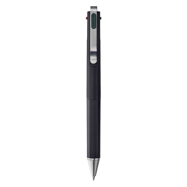 サクラクレパス ゲルインキボール 3色ボールペン 0.4mm ボールサインiD3C ブラックC GB3D854#49C 5個（直送品）