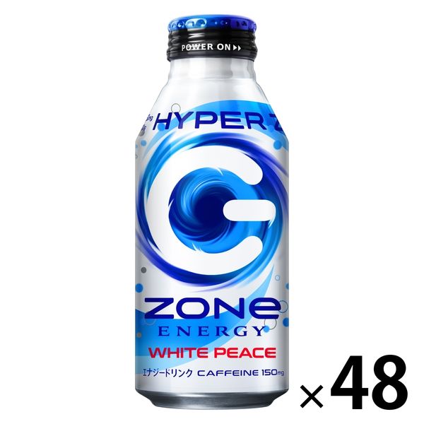 サントリーフーズ HYPER ZONe ENERGY WHITE PEACE 400ml 1セット（48缶）