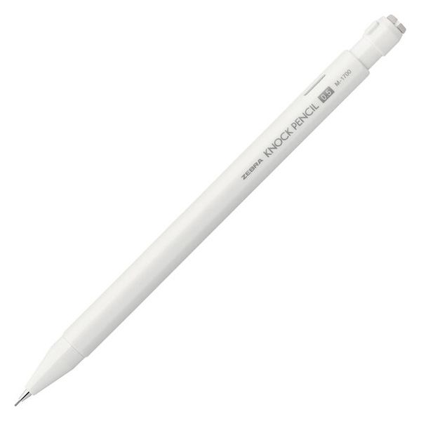 ゼブラ ノックペンシル M-1700 ホワイト シャープペン MA117-W 1本