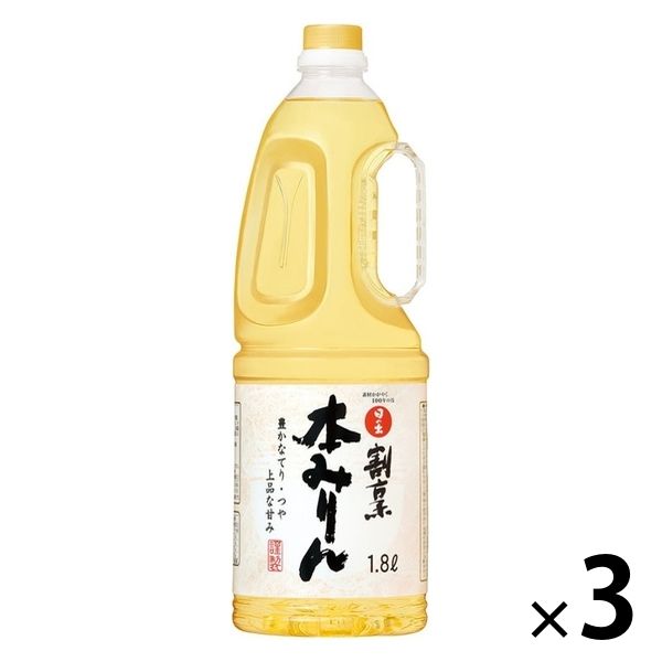 日の出 割烹本みりん 1800ml 3本 キング醸造