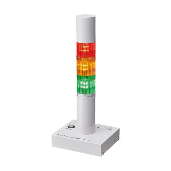 パトライト 信号灯付インターフェースコンバータ PHE-3FB3-RYG 1台 145-9837（直送品）