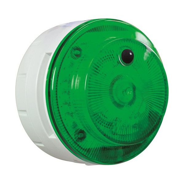 日惠製作所 NIKKEI LED回転警報機 ニコUFOmyubo 電池式 人感センサー 緑 盗難侵入 VK10M-B04JG-TN 1台（直送品）
