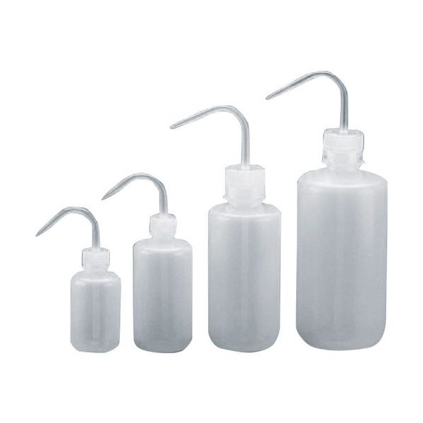 TARSONS 細口洗浄瓶 LDPE製/蓋:PP製 125ml 白 560050-W 1個 174-9583（直送品）