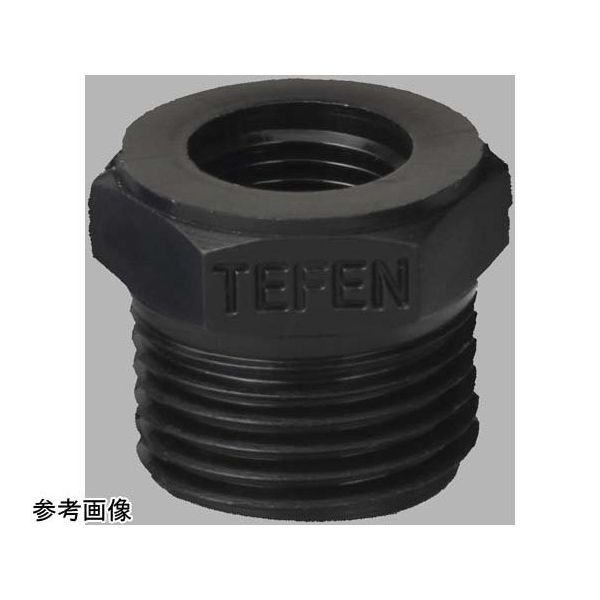 アズワン TEFEN PP ネジ継手 ブッシング R3/4×Rc1/4 67-3082-95 1個（直送品）