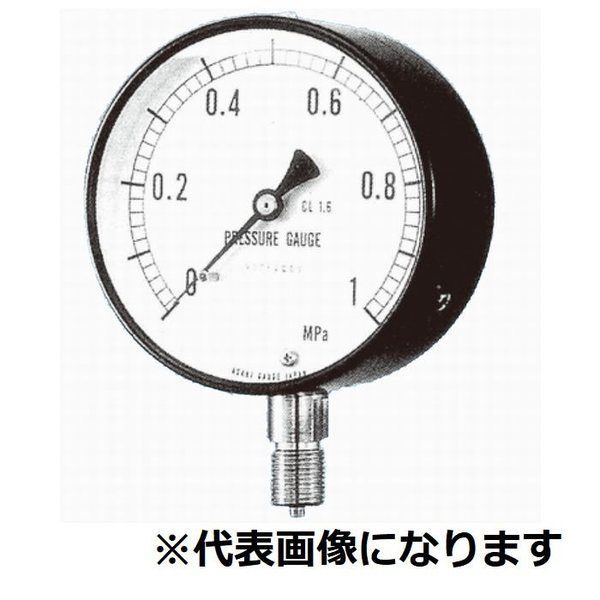旭計器工業 ブルドン管圧力計 A形 【101ーA740X7MPA】 101-A740X7MPA 1個（直送品）