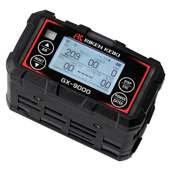 理研計器(株) 携帯型ガス検知器 GXー9000 乾電池 GX-9000C20000N2D000 1個（直送品）