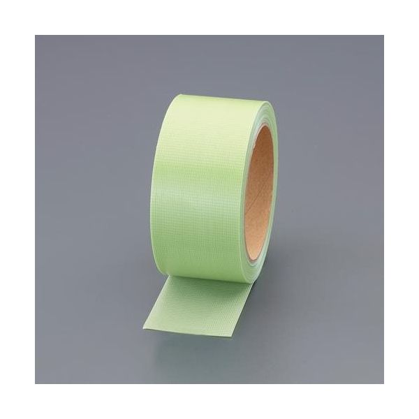 エスコ 50mmx25m 養生テープ(建築用/黄緑/1巻) EA944ML-131 1セット(12巻)（直送品）