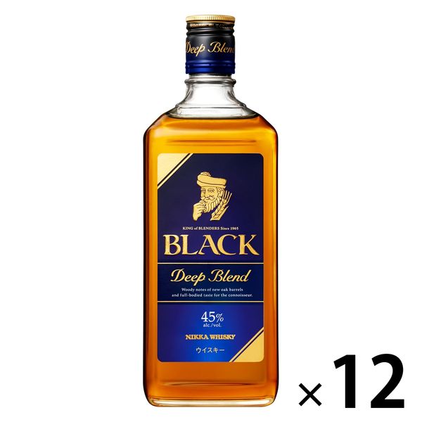 ブラックニッカ（BLACK NIKKA）　ディープブレンド　700ml  ウイスキー　1セット（1本×12）