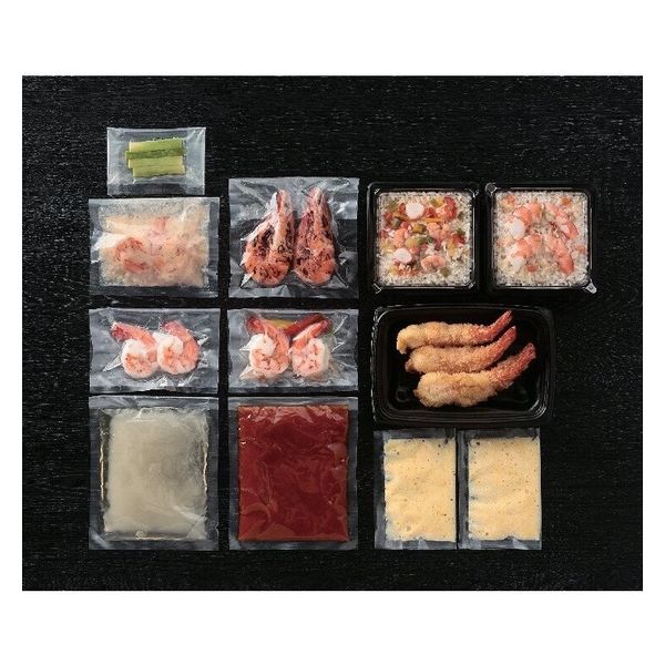 大和 日本のおいしいお料理 足赤海老和洋割烹料理 26200259 1個（直送品）