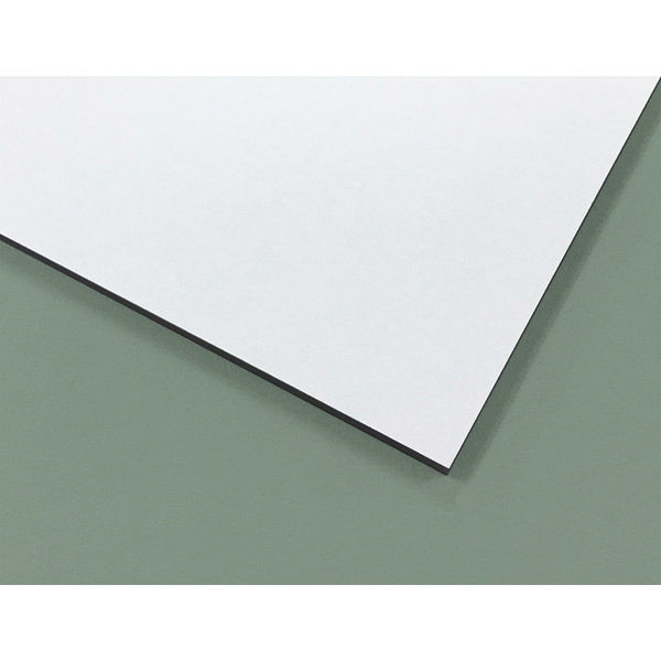 積水樹脂プラメタル　スチールアートパネル　片面ホワイトボード　ＳＳー００８　3mm　910×1820　037971　1組（5枚入）（直送品）