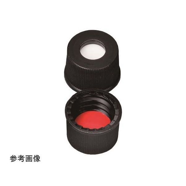 National Scientific PTFE/Si ースリットセプタム付き ScーCap 100個入 C4013-64A 1箱(100個)（直送品）