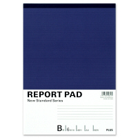 プラス レポートパッド A4 B罫 10冊 RE-250B 76835