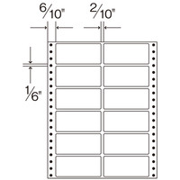 ダイオーミウラ　タックフォームラベル　8×10インチ　1箱（500シート入）