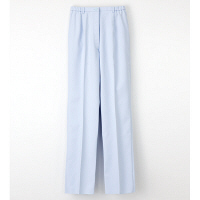 ナガイレーベン 女子パンツ ナースパンツ 医療白衣 ブルー L FE-4503（取寄品）
