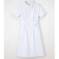ナガイレーベン 看護衣半袖 女性用 ホワイト M CA-1707（取寄品）