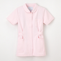 ナガイレーベン 女子上衣 半袖 ピンク S HO-1912（取寄品）