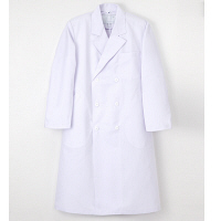 ナガイレーベン 男子ダブル診察衣 （ドクターコート） 医療白衣 長袖 ホワイト BL NP-100（取寄品）