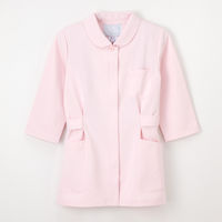 ナガイレーベン 女子上衣7分袖 ナースジャケット 医療白衣 ピンク L HO-1911（取寄品）