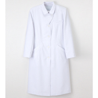 ナガイレーベン 女子ドクターコート 医療白衣 長袖 ホワイト シングル LL DK-3330（取寄品）