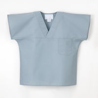 ナガイレーベン 男子手術衣（上衣）オーアールスタット Lサイズ ミストグリーン OR8202（取寄品）