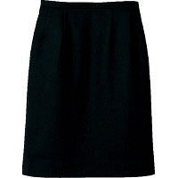 nuovo(ヌーヴォ) 事務服 小さいサイズ パステルチェックライン スカート ブラック 7号 FS462E（直送品）