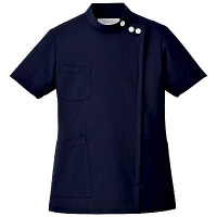 フォーク　女子医務衣（ケーシージャケット）　2010CR　ネイビー　EL　（取寄品）